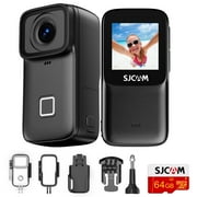 SJCAM C200 Pro 4K Waterproof Action Camera 30M Underwater EIS Stabilization 154  Wide Angle Touch Screen 5G WiFi Vlogging Camera Ultra HD HDR Live Streaming Sports Diving
