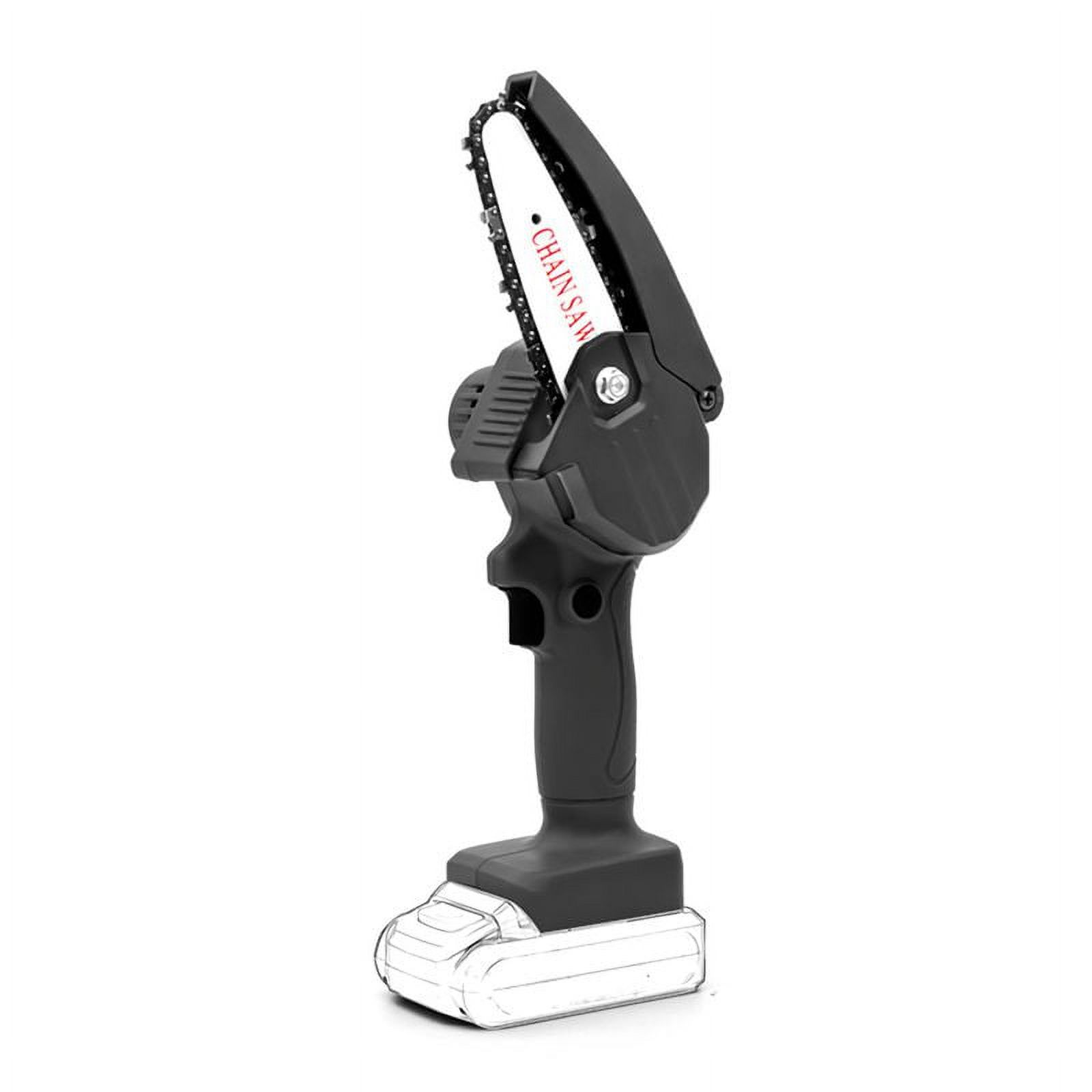 SJENERT 4Inch Mini Chainsaw Cordless Electric Portable Chainsaw Small Electric Saws for Tree