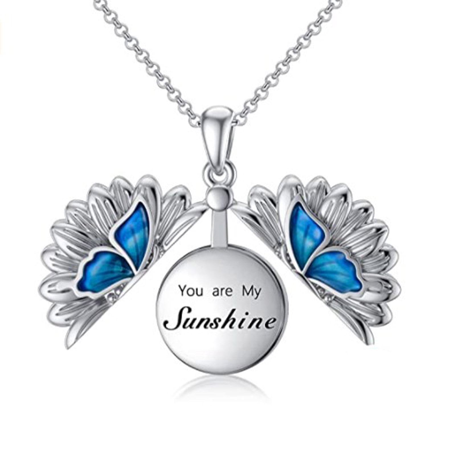 Self-fill Butterfly Cremation Ashes Pendant – Cherished Urns