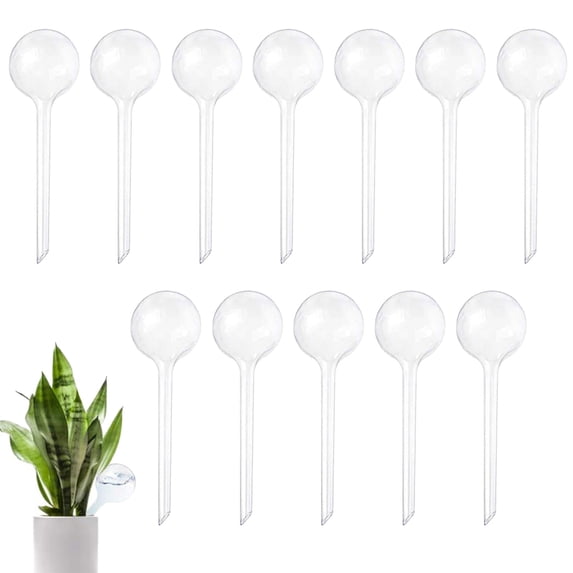SJENERT Plant Watering Bulbs Automatic Watering Globes Plastic Self-Watering Garden Water Device for Plant Indoor Outdoor(Small)