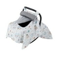 thumbnail image 1 of SJEhome Baby Car Seat Cover,2 Layer Windows Baby Carrier Windproof Cotton Fleece Canopy For Newborn Boys and Girls, 1 of 6
