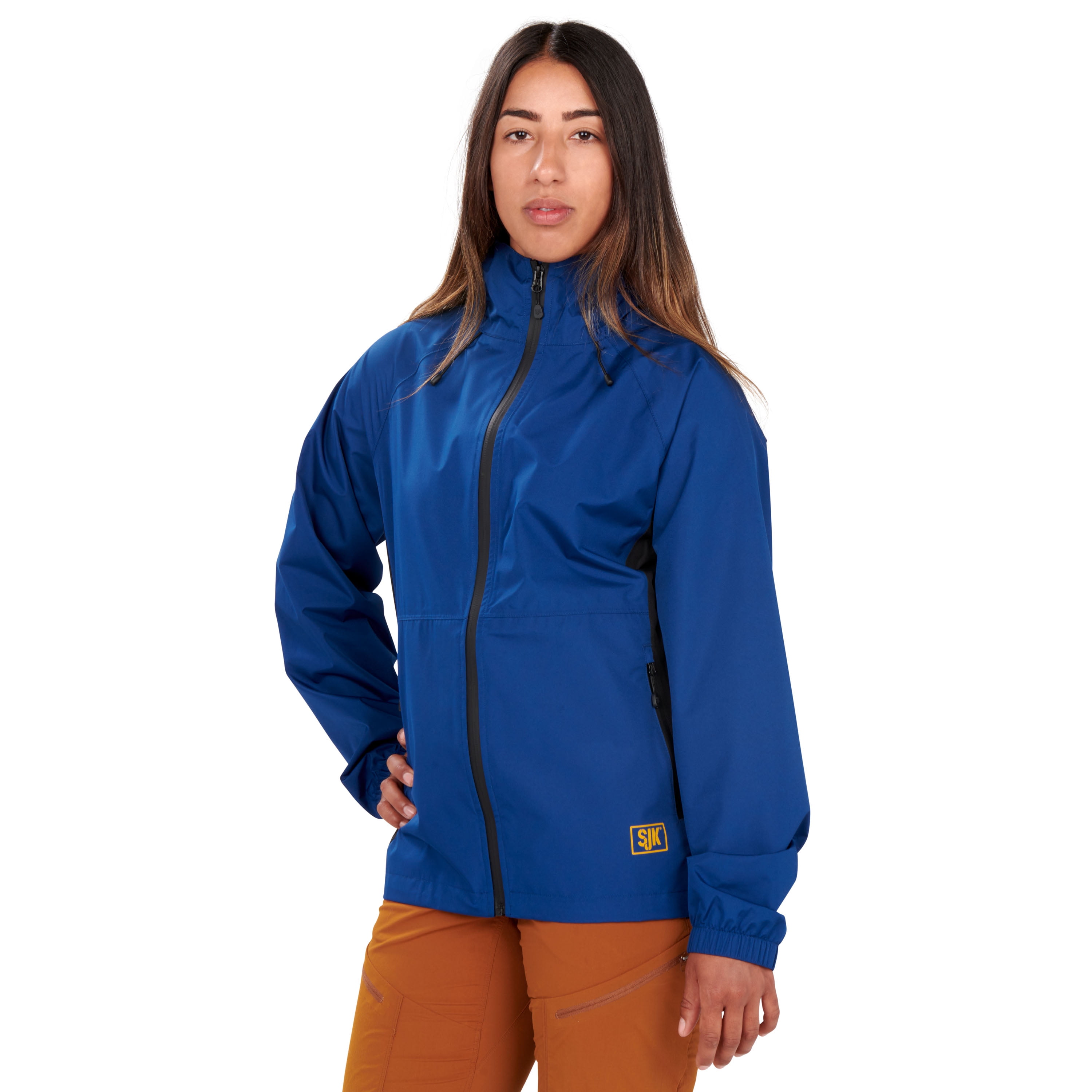 SJK Hydrotek Women's SM/MD Estate Blue Rain Jacket