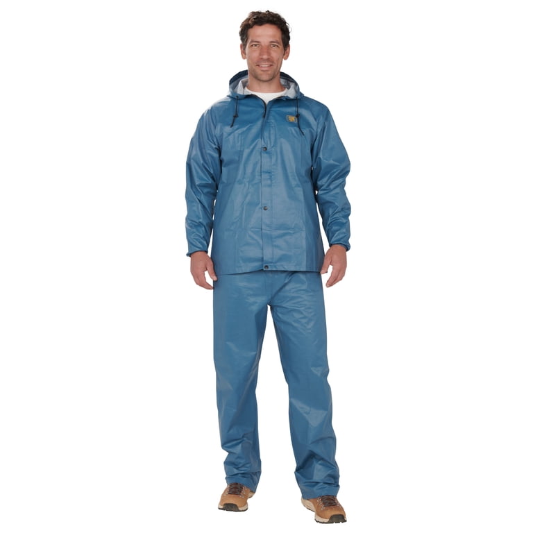 SJK Sporttek Rain Suit MD/LG Navy - Walmart.com
