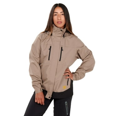 SJK Storm Guide Womens SM/MD Walnut Rain Jacket