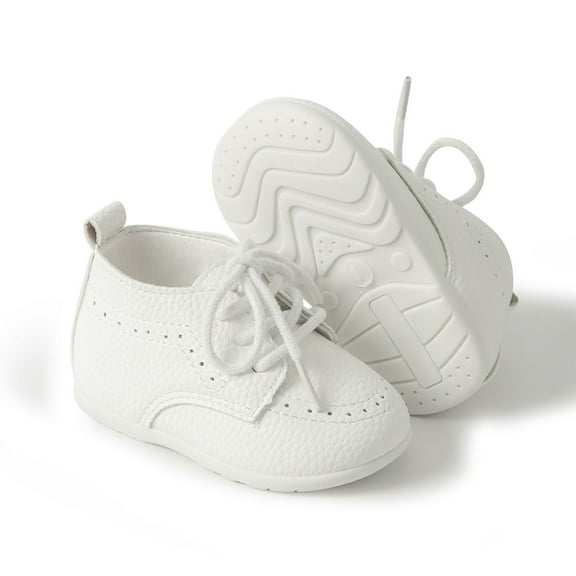 SJLDQY Baby Sneakers Spring And Autumn 0 1 Year Old Casual British Style Walking Shoe