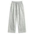 thumbnail image 1 of JFTTX Boys' Baggy Sweatpants Open Bottom Straight Leg Sweatpants for Boys Elastic Waist Drawstring Casual Sweat Pants with Pockets, 1 of 6