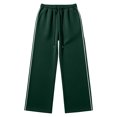 thumbnail image 1 of JFTTX Boys' Baggy Sweatpants Open Bottom Straight Leg Sweatpants for Boys Elastic Waist Drawstring Casual Sweat Pants with Pockets, 1 of 6