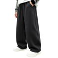 thumbnail image 1 of JFTTX Boys Baggy Sweatpants Wide Leg Straight Fit Sweatpants for Boys Elastic Waist Open Bottom Athletic Casual Sweat Pants with Pockets, 1 of 6