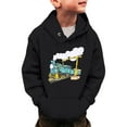 thumbnail image 1 of SJLDQY Boys' Hoodies Train Graphic Long Sleeve Drawstring Hooded Sweatshirts Fall Winter Pullover Tops Casual Hoodie with Pocket, 1 of 8