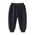 thumbnail image 1 of SJLDQY Boys Joggers Elastic Waist Wide Leg Sweatpants Active Outdoor Casual Trousers with Pockets, 1 of 4