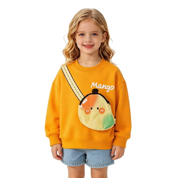 SJLDQY Boys Sweatshirts with Front Pocket Cute Long Sleeve Crewneck Sweatshirt Fall Winter Outfits Outdoor Pullover Tops for Boys