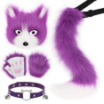 thumbnail image 1 of SJLDQY Carnival Unisex Mens Womens Animal Dress Up Funny Mask With Gloves Accessories Outfits Party Stage Performance Clothes Set, 1 of 4