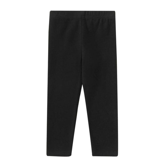 SJLDQY Child Girls Leggings Stretchy Thermal Leggings for Girls Solid Color Elastic Waist Kids Fall Winter Warm Tights