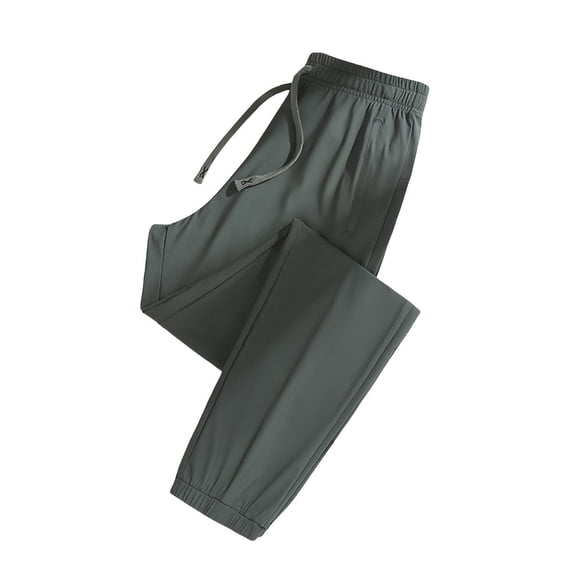 SJLDQY Girls Athletic Joggers Casual Elastic Waist Drawstring Baggy Sweatpants for Girls Soft Solid Color Trousers with Pockets