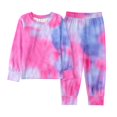 thumbnail image 1 of SJLDQY Girls Pajama Set Long Sleeve Shirt and Pants 2 Piece Pj Sets Fall Winter Sleepwear Cozy Soft Loungewear, 1 of 2
