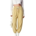 thumbnail image 1 of SJLDQY Girls Sweatpants Casual Elastic Drawstring Waist Joggers for Girls Comfy Pants with Pockets, 1 of 4
