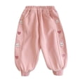 thumbnail image 1 of SJLDQY Girls Sweatpants Wide Leg Comfy Joggers for Girls Casual Sweat Pants with Pockets, 1 of 7