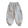 thumbnail image 1 of SJLDQY Girls Sweatpants Wide Leg Comfy Joggers for Girls Casual Sweat Pants with Pockets, 1 of 4
