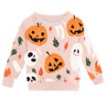 thumbnail image 1 of SJLDQY Halloween Sweatshirts for Boys Hallowmas Ghost Pumpkin Graphic Casual Pullover Tops Long Sleeve Crew Neck Sweatshirt, 1 of 5