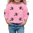 thumbnail image 1 of SJLDQY Halloween Sweatshirts for Kids Hallowmas Graphic Long Sleeve Crewneck Sweatshirt Fall Winter Lined Casual Pullover Tops, 1 of 5