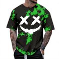 thumbnail image 1 of SJLDQY Halloween T Shirts for Men Y2K Novelty Graphic Tees Hallowmas Streetwear Short Sleeve Crewneck T Shirts Trendy Casual Soft Tops, 1 of 4