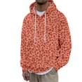 thumbnail image 1 of SJLDQY Hoodies for Men Casual Leopard Graphic Hooded Sweatshirts Long Sleeve Loose Fit Hoodie Fall Winter Soft Pullover Tops with Drawstring, 1 of 4