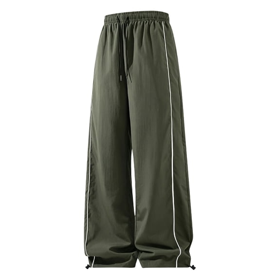 SJLDQY Men's Baggy Sweatpants Wide Leg Track Pants for Men Fall ...