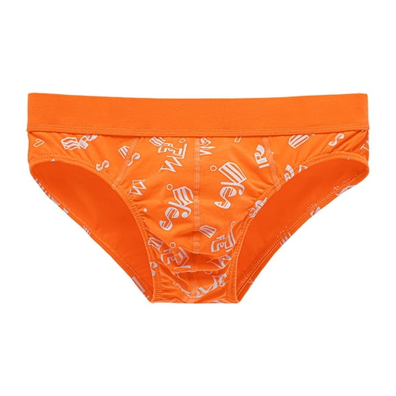 SJLDQY Men's Underwear Briefs Casual Graphic Sports Briefs for Men Soft Breathable Athletic Boxer Shorts for Men