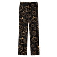 thumbnail image 1 of SJLDQY Mens Halloween Pajamas Pants Wide Leg Pjs Trousers for Men Hallowmas Pumpkin Ghost Elastic Waist Homewear Loungewear With Pocket, 1 of 4