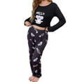 thumbnail image 1 of SJLDQY Pajama Sets for Women Long Sleeve Top and Pants Loungewear Set Cute Print 2 Piece Soft Comfy Pjs Sets, 1 of 9