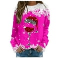 thumbnail image 1 of SJLDQY Women's Sweatshirt Xmas Graphic Sparkly Sweatshirts for Women Trendy Hoodies Long Sleeve Fashion Crewneck Tops 2025 Fall Winter Clothes, 1 of 5