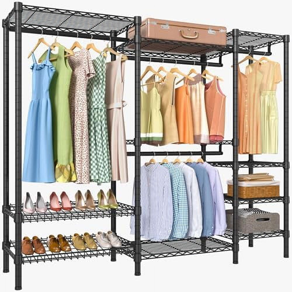 SJOIKLM V8 White Metal Adjustable Shelves Holds 816 lbs Compact Design