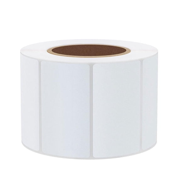 SJPACK 1 Roll 2.25"x1.25" 1000/Roll Direct Thermal Shipping Labels Barcode Self-Adhesive SKU UPC Label for Zebra & Rollo