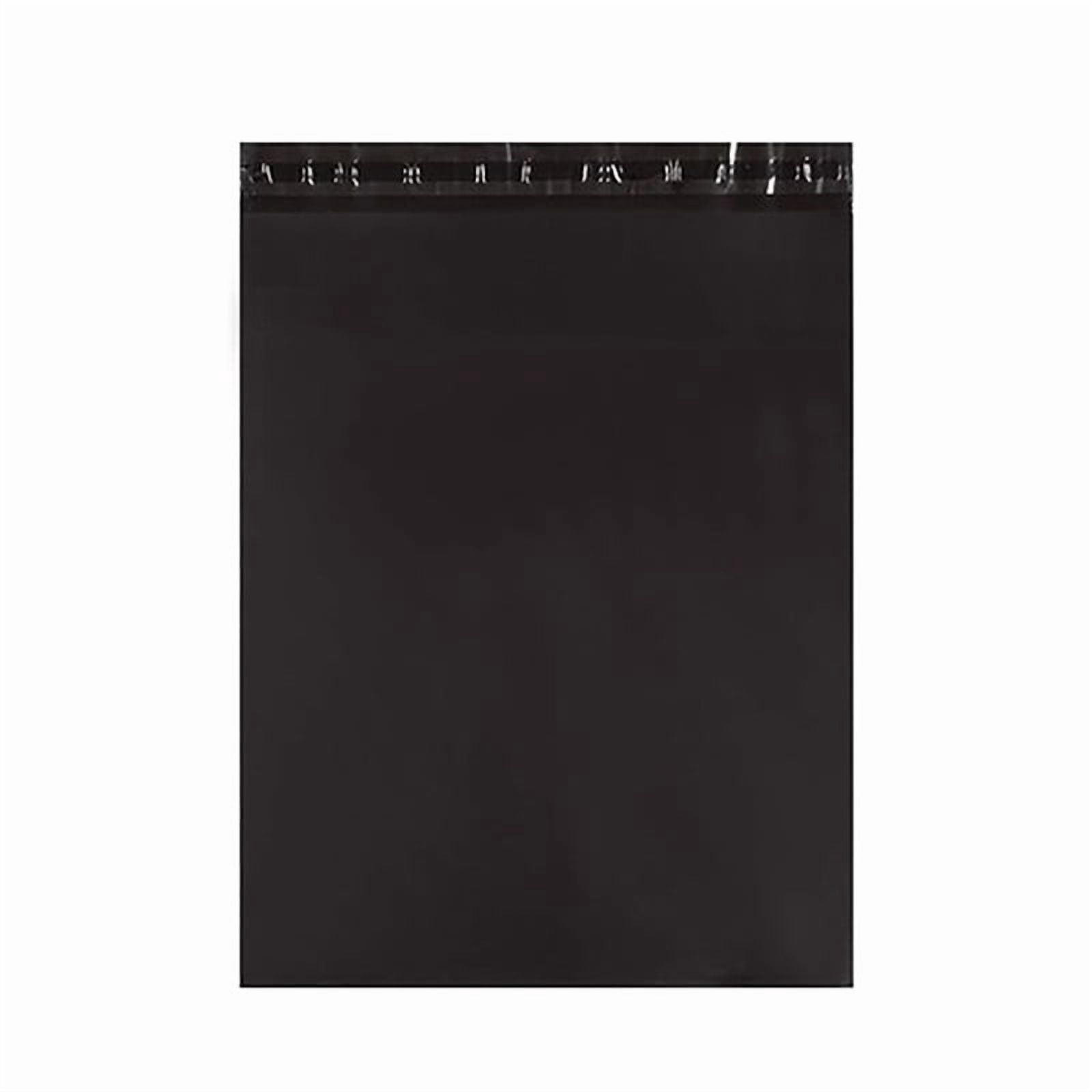 SJPACK 200Pcs 14.5" x 19" Black Poly Mailers Shipping Bags Plastic Envelopes Self Sealing Bags