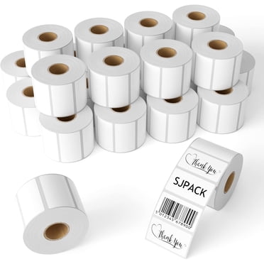1000 Direct Thermal Labels 2.25x1.25 – Compatible With Zebra LP2824, TLP2824, LP2844