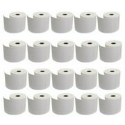 SJPACK 450 Labels, 4x6 Direct Thermal Blank Shipping Labels, 450 per Roll, 1 Core Self-Adhesive for Zebra 2844,Eltron 2844,Zebra ZP-450, ZP-50020 Rolls