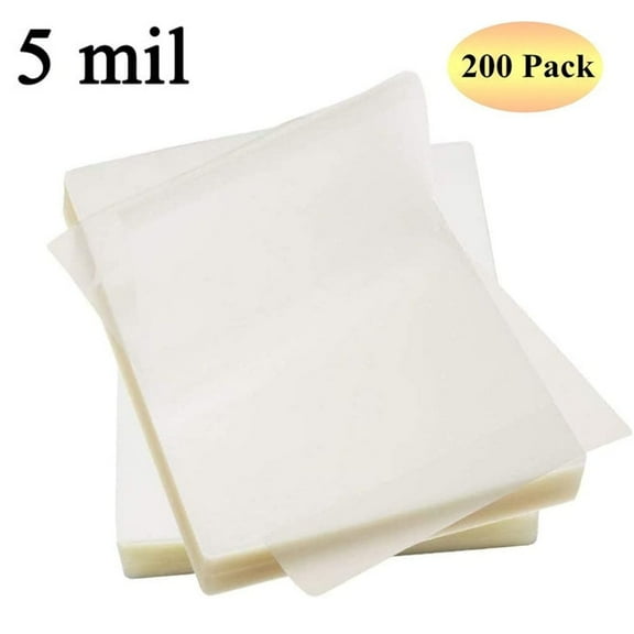 SJPACK Thermal Laminating pouches, 8.9" x 11.4", 5 mil Thick, Clear Laminating Sheets, 200 Packs