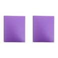thumbnail image 1 of SJYYTT Plastic Pocket Folders with Prongs File Folders & Accessories Presentation Folders Campus Folder Prong File Folders Letter Size Classroom for Teachers Manila Folders Purple Folders 11.5"X9.5", 1 of 9