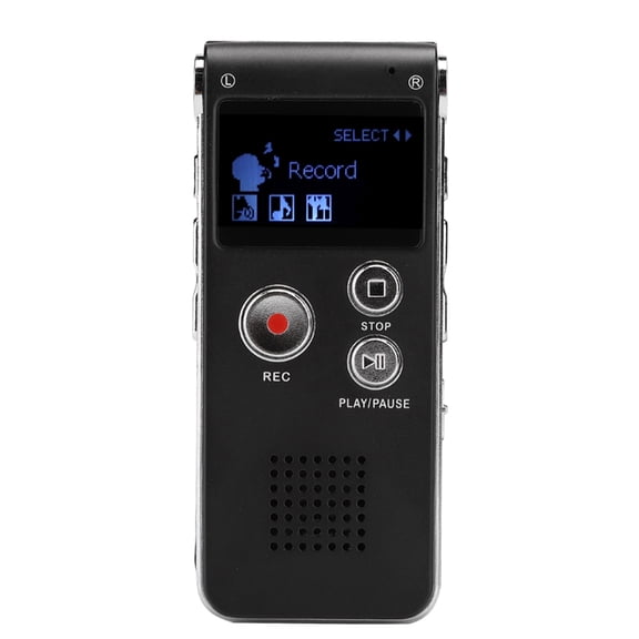 SK-012 8GB Digital Voice Recorder Pen - Portable Voice Activated Recorder for Meetings, Lectures & Dictation, Black