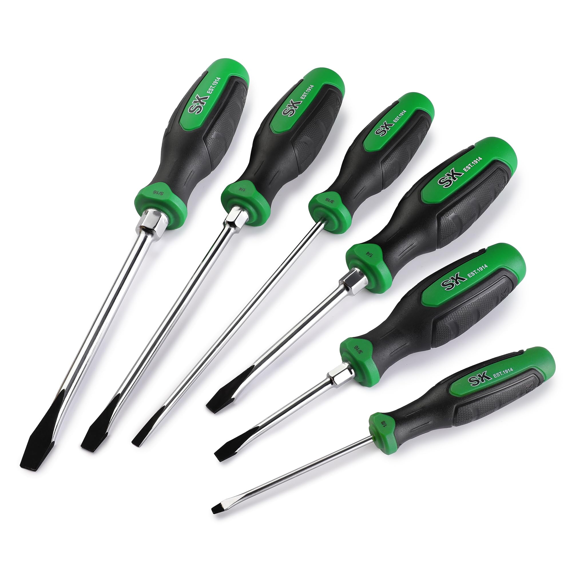 SK 5-Piece Phillips Screwdriver Set, Magnetic Screwdriver Set, S2