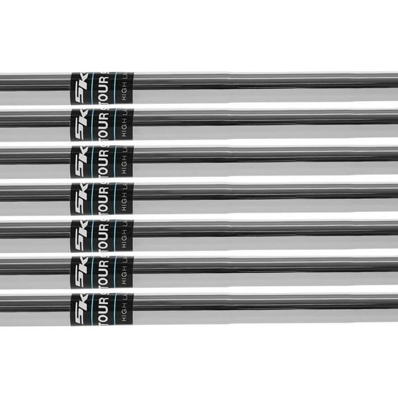 SK Fiber Tour 90 HL Steel Golf Iron Shafts (7-Piece Set) - .370 Regular/Stiff Combo Flex