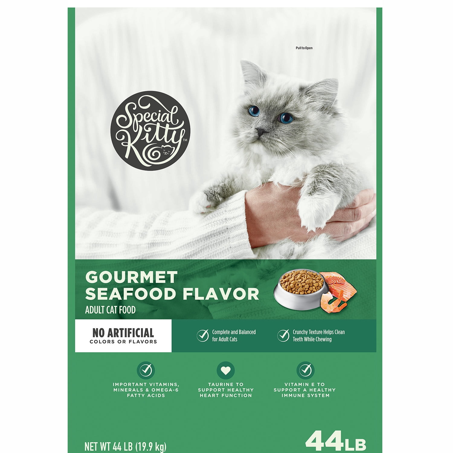 Special Kitty Gourmet Formula Seafood Blend Flavor Dry Cat Food