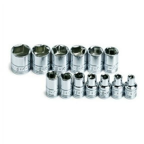 SK Hand Tool 1313 13-Piece 1/4 in. Drive 6-Point Standard Metric Socket Set
