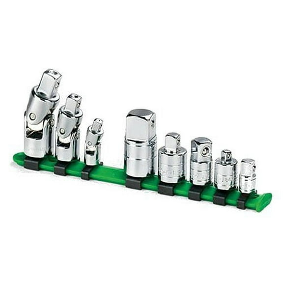SK Hand Tool 4518 8-Piece 1/2 in. Drive Universal Chrome Adapter Socket Set