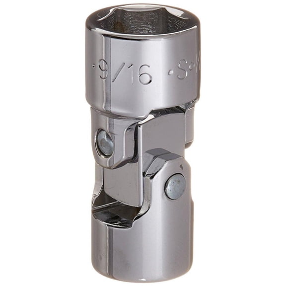 sk hand tool 45906 3/8-inch drive hex long bit socket, 3/16-inch, chrome