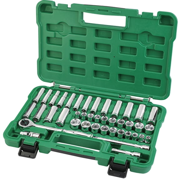 SK Hand Tools 41 Piece 3/8 160P Mechanic Tool Set, New