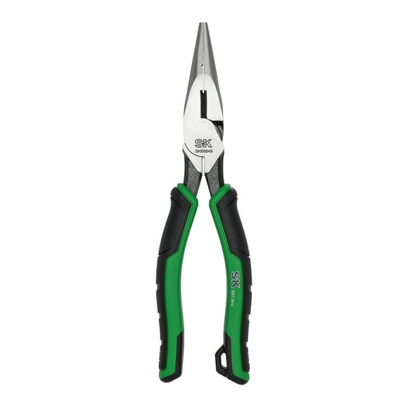 SK Hand Tools 8" Long Nose Pliers, 1 Piece