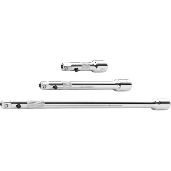 SK Hand Tools SK01360 3 Piece Socket Extension Bar Set