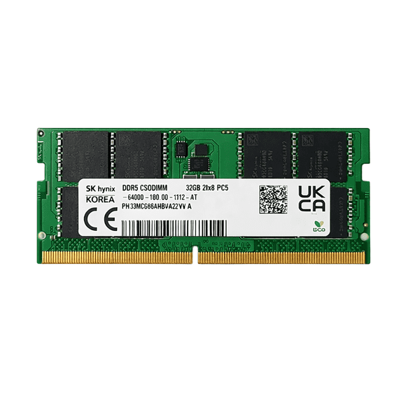 SK Hynix 32GB PC5-6400B CSODIMM SO-DIMM Laptop Memory HMCG88AHBVA327N for Dell HP ASUS LENOVO PC Non-ECC Module OEM
