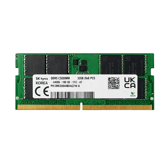 SK Hynix 32GB PC5-6400B CSODIMM SO-DIMM Laptop Memory HMCG88AHBVA327N for Dell HP ASUS LENOVO PC Non-ECC Module OEM